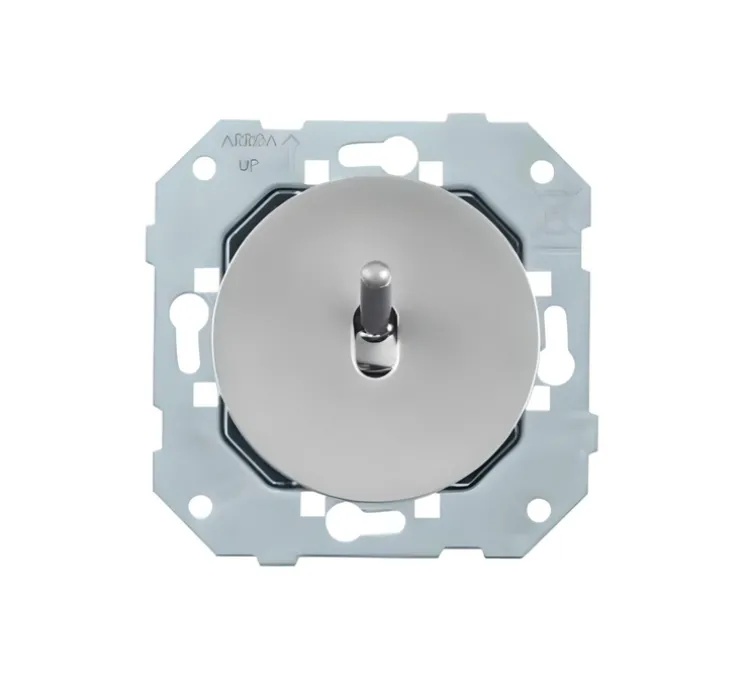 Mécanisme, DOM, Simple, Permutateur x1, Aluminium, L7,1cm, H7,1cm - Fontini