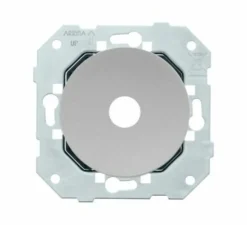 Accessoires*Fontini Mécanisme, DOM, Simple, Sortie de câble x1, Aluminium, L7,1cm, H7,1cm -