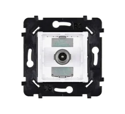 Prise*Modelec Mécanisme, Désir, Simple, Prise-TV x1, L7,5cm, H7,5cm -