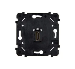 Prise*Modelec Mécanisme, Désir, Simple, Prise-HDMI x1, L7,5cm, H7,5cm -