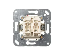 Mécanisme, LS 990, Simple, Poussoir à vis x2, L7cm, H7cm - Jung