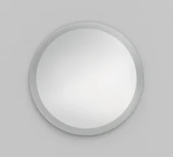 Miroir lumineux, Ascot 650 Round, blanc et argent, IP44, LED, 2700-6000K, 620-670 lm, L65cm, H65cm - Astro