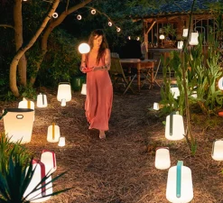 Enfants*Fermob Objet lumineux, INOUI TABOURET LUMINEUX, BLUETOOTH, , 0LED, 3000-6000K, 250lm, L42cm, H44cm - cactus