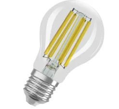 Ampoule*Osram Pack de 2, Ampoule LED, E27, Classic A, class A, , 4000K, 1521 lm, Ø6cm, H10,5cm - Transparent