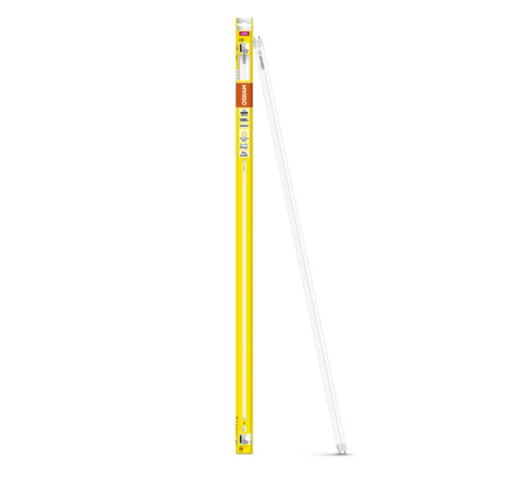 Pack de 8, Ampoule LED, G13,TUBE T8, blanc, 3000K, 1080 lm, Ø2,68cm, H90cm - Osram
