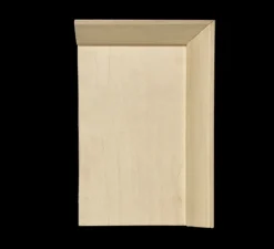 Panneau simple pour tête de lit, Wallwood, biais, bouleau, L40cm, H120cm - Studio gazelles editions