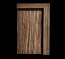 Panneau simple pour tête de lit, Wallwood, droit, noyer, L40cm, H120cm - Studio gazelles editions