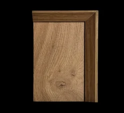 Panneau simple pour tête de lit, Wallwood, biais, chêne, L40cm, H120cm - Studio gazelles editions