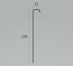 Pied à planter, balad, cactus, L5cm, H159cm - FERMOB