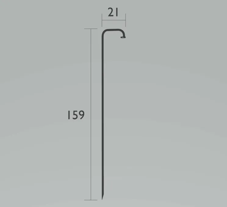 Pied à planter, balad, cactus, L5cm, H159cm - FERMOB