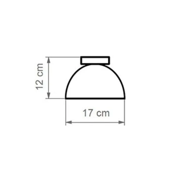 Plafonnier, Absis PL, petit, blanc, LED, 2700K, 420 lm, Ø17cm, H12cm - Luxcambra