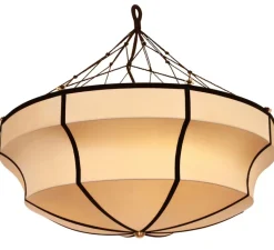 Plafonnier & Spot*Gong Plafonnier, AL36, , Ø80cm, H28cm - crème