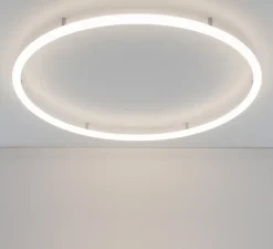 Plafonnier, Alphabet Of Light circular 155 semi-encastré, blanc, LED, dim, 3000K, 10280 lm, L155cm, H10cm - Artemide