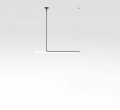 Plafonnier, Ambrosia 120, +60cm, noir, LED, 2700K, 1500lm, L120cm, H86,6cm - Marset