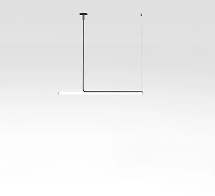 Plafonnier, Ambrosia 120, +60cm, noir, LED, 2700K, 1500lm, L120cm, H86,6cm - Marset