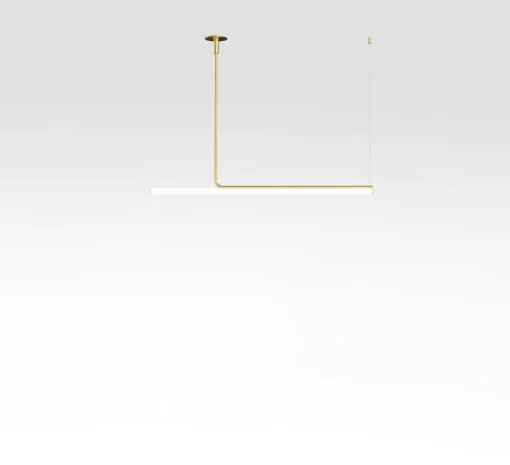 Plafonnier & Spot*Marset Plafonnier, Ambrosia 120, , LED, 3000K, 2256 lm, L120cm, H26,6cm - or mat