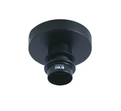 Plafonnier & Spot*Good&Mojo Plafonnier, Andros, , Ø45cm, H8cm - noir, naturel, blanc