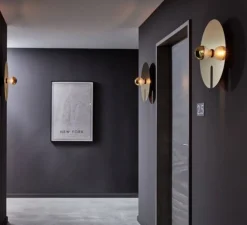 Plafonnier, applique murale, Mirro, 2.0, or, Ø45cm, H19cm - Wever&Ducré