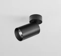 Plafonnier & Spot|Applique*ONOK Plafonnier, applique, Tab, , Ø6cm, H13,4cm - noir satiné