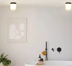 Plafonnier, Aquina 240, noir, Ø24cm, H21cm - Astro