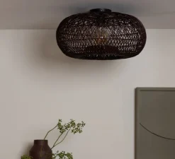 Plafonnier & Spot*Good&Mojo Plafonnier, Arizona, , L50cm, H36cm - burgundy