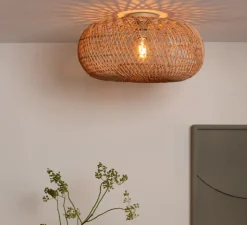 Plafonnier & Spot*Good&Mojo Plafonnier, Arizona, , L50cm, H36cm - naturel