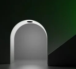 Plafonnier & Spot*Davide Groppi Plafonnier, Asintoto, , LED, dim, 2700K, 1435 lm, Ø40cm, H1cm - noir