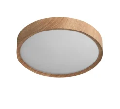 Plafonnier, Asli, naturel, IP44, LED, dim, CCT 3000-3750-4500K, 1285 lm, Ø33,4cm, H6,4cm - MDC