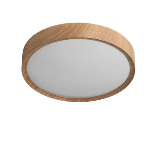 Plafonnier, Asli, naturel, IP44, LED, dim, CCT 3000-3750-4500K, 1285 lm, Ø33,4cm, H6,4cm - MDC