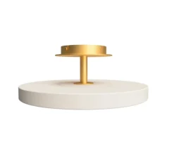 Plafonnier & Spot*Umage Plafonnier, Asteria UP, medium, , LED, dim, 3000K, 1100 lm, Ø43cm, H16,9cm - blanc perle
