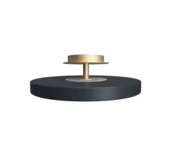 Plafonnier & Spot*Umage Plafonnier, Asteria UP PLUS, mini, anthracite, LED, dim, 2400-3000K, 1500 lm, Ø31cm, H11cm - gris
