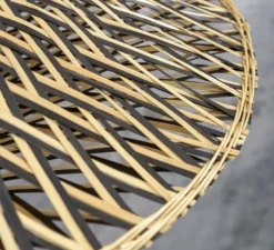 Plafonnier & Spot*Good&Mojo Plafonnier, Bali S, , Ø44cm, H12cm - naturel