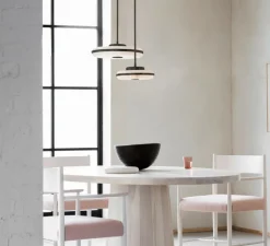 Plafonnier & Spot*Bert frank Plafonnier, Beran Small , , LED, dim, 2700K, 700 lm, Ø26cm, H6cm - bronze sombre