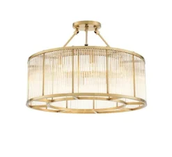 Plafonnier & Spot*Eichholtz Plafonnier, Bernardi L, , Ø80cm, H61cm - or