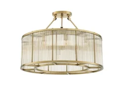 Plafonnier & Spot*Eichholtz Plafonnier, Bernardi L, , Ø80cm, H61cm - or