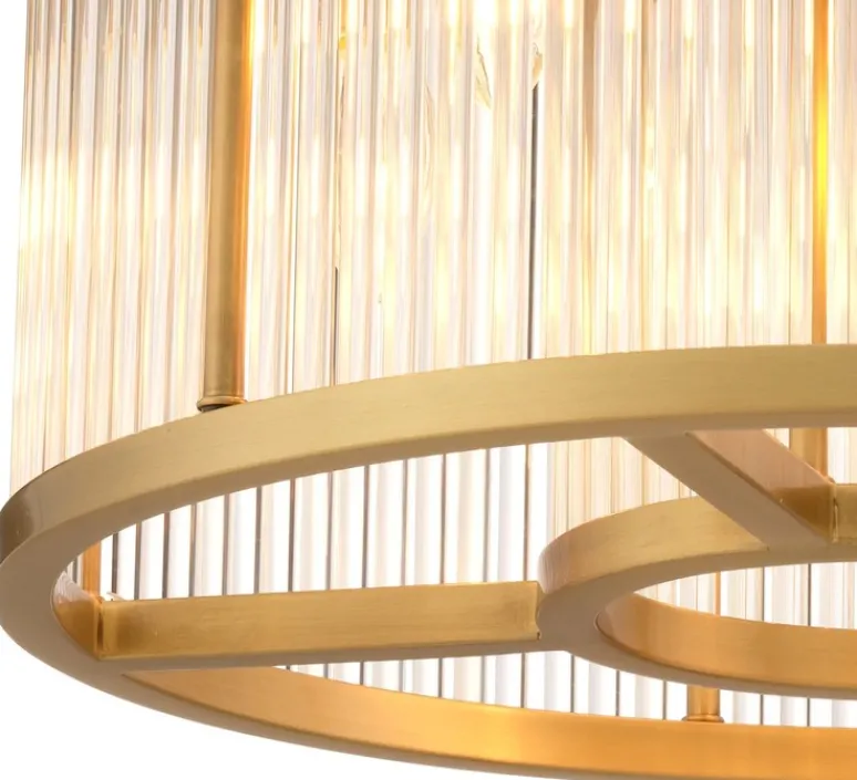 Plafonnier & Spot*Eichholtz Plafonnier, Bernardi S, , Ø45cm, H37,5cm - laiton