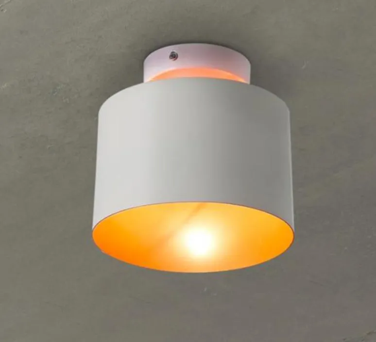 Plafonnier & Spot*Faro Plafonnier, , Janet ,Ø18cm, H17cm - blanc et or