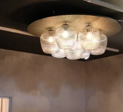 Plafonnier, Blown SW5, transparent, noir, LED, Ø28cm, H34cm - AndTradition