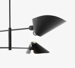 Plafonnier & Spot*Andtradition Plafonnier, Bonnet SC93, , Ø100cm, H140cm - noir