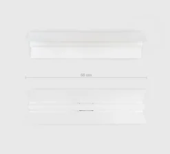 Plafonnier & Spot*Zangra Plafonnier, Bridget, , L50cm, H8cm - blanc