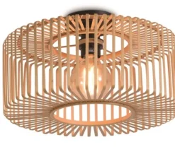 Plafonnier & Spot*Good&Mojo Plafonnier, Bromo S, , Ø40cm, H18cm - naturel