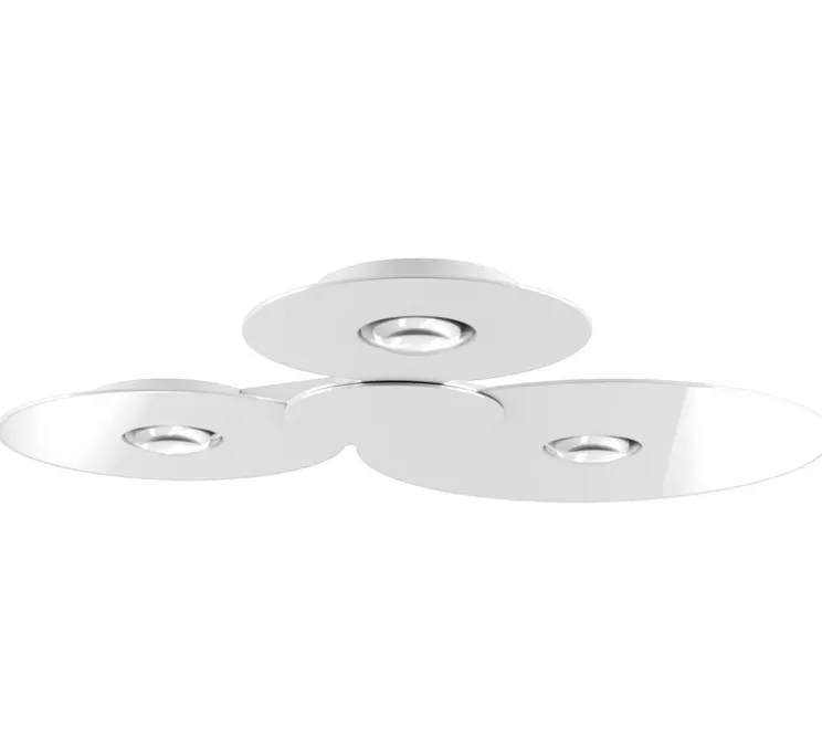 Plafonnier, Bugia Mega, blanc, LED, dim, 2700K, 3960 lm, L79,6cm, H5,4cm - Lodes