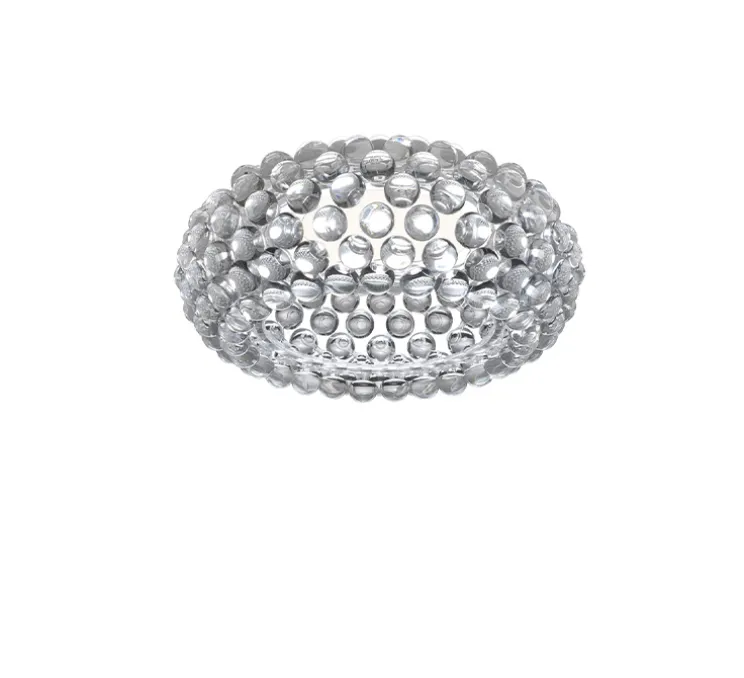 Plafonnier, Caboche Plus, transparent, LED, 2700K, 3645lm, Ø50cm, H19cm - Foscarini