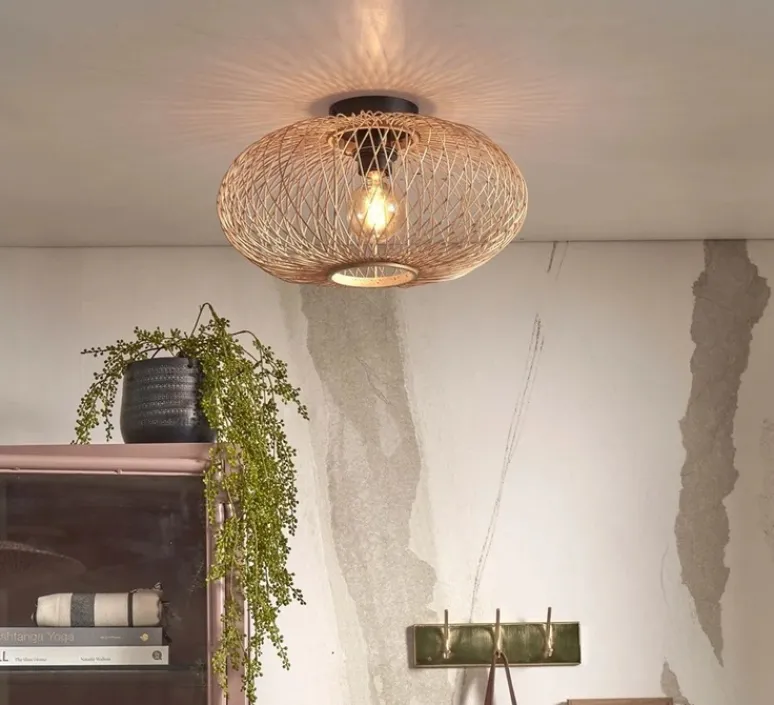 Plafonnier & Spot*Good&Mojo Plafonnier, Cango S, , Ø40cm, H20cm - naturel