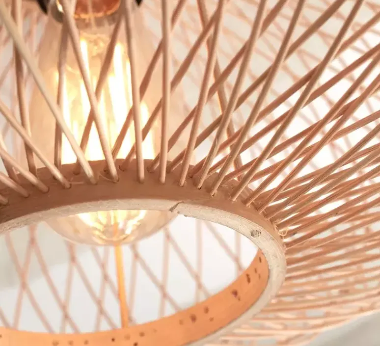 Plafonnier & Spot*Good&Mojo Plafonnier, Cango S, , Ø40cm, H20cm - naturel