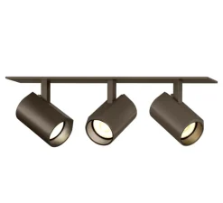 Plafonnier & Spot*Wever&Ducré Plafonnier, Ceno 3.0, , LED, 2700K, 3x440lm, L23cm, H4cm - Wever & Ducré bronze