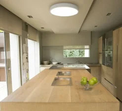 Plafonnier, COCOTTE, blanc, LED, 3000K, 1300lm, Ø43cm, H8,5cm - Faro