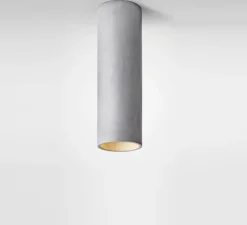 Plafonnier & Spot*Plato Design Plafonnier, Cromia M, , Ø6,5cm, H20cm - Gris