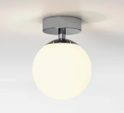 Plafonnier & Spot*Astro Plafonnier, Denver, , IP44, Ø12cm, H16cm - chrome poli
