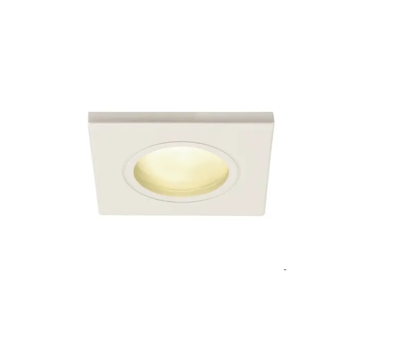 Plafonnier & Spot*SLV Plafonnier, Dolix Out, , IP65, L8,8cm, H8,8cm - blanc